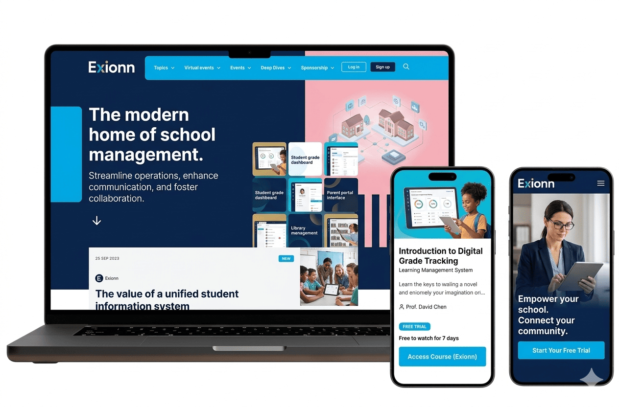 Exionn Education Platform